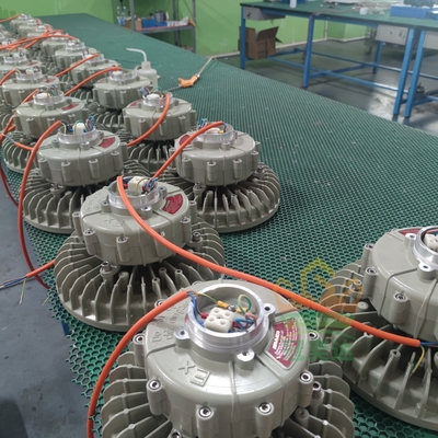 Ledakan tahan api lampu teluk tinggi,ATEX,IECEx,RoHS bersertifikat Untuk stasiun bensin kilang Zona1,2&amp;21,22,100w