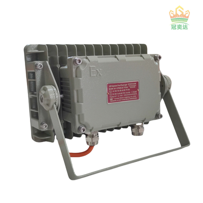 ATEX tahan api lampu jalan LED 50000 jam Daerah berbahaya di Zona 1 2 IECEx Sertifikasi 250W