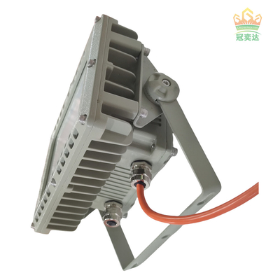 ATEX Aluminium 50W Lampu Banjir Proof Ledakan