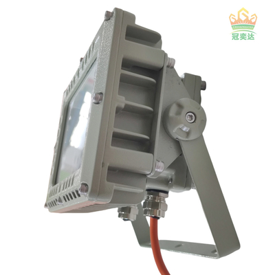 ATEX Aluminium 50W Lampu Banjir Proof Ledakan