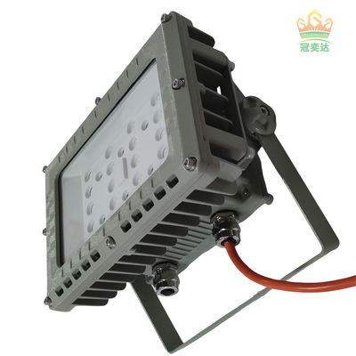 ATEX Aluminium 50W Lampu Banjir Proof Ledakan