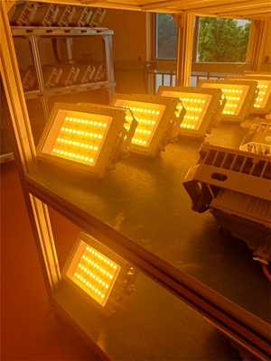 50W 100W 200W 250W Led Lampu Banjir Buktinya Led Lampu Banjir Sertifikasi ATEX IECEx RoHS CNEX ISO9001