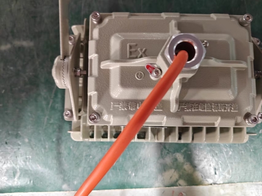 ATEX Aluminium 50W Lampu Banjir Proof Ledakan