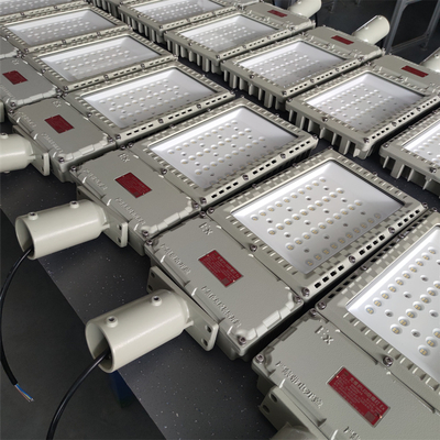 Lampu jalan led tahan led 250w untuk kilang 100-277v 130lm/W disetujui ATEX/IECEx/RoHS