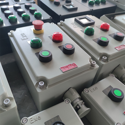 Papan kontrol tahan api dengan perlindungan IP66/WF2 untuk lingkungan berbahaya