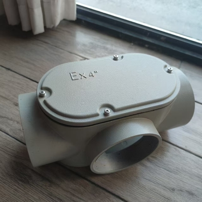 Atex Safety Explosion Proof Wiring Box Enclosure With WF2 Untuk Aluminium Lapangan Minyak 220/380VAC
