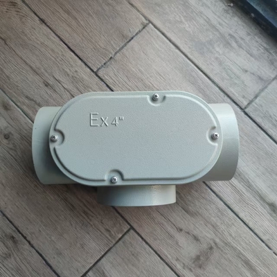 Atex Safety Explosion Proof Wiring Box Enclosure With WF2 Untuk Aluminium Lapangan Minyak 220/380VAC