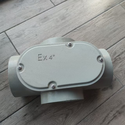 Eksplosi Proof Ex d Cabling Box Aluminium Kelas Marinir / Baja tahan karat Kelas IIB / IIC