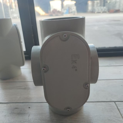 Eksplosi Proof Ex d Cabling Box Aluminium Kelas Marinir / Baja tahan karat Kelas IIB / IIC