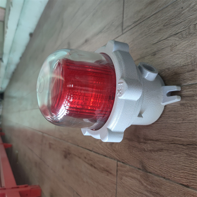 Lampu Peringatan Halangan Penerbangan Tahan Ledakan Bersertifikasi ATEX IECEx Zona 1 & 2 / Zona 21 & 22 – Penerangan Sinyal Aman untuk Area Berbahaya