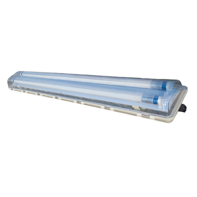 Lampu Lampu Fluoresen Linier LED GRP Explosion Proof untuk Lingkungan Berbahaya Industri 110lm/w