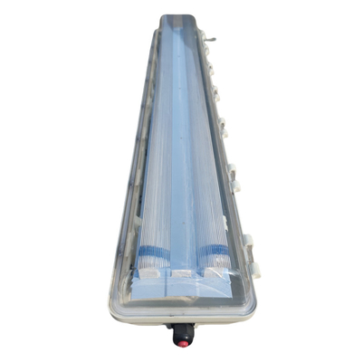 Lampu Lampu Fluoresen Linier LED GRP Explosion Proof untuk Lingkungan Berbahaya Industri 110lm/w