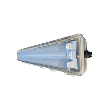 Ex Proof Flameproof Lampu Linier Fluoresen Perlengkapan - IP66 - tahan korosi 54watt ceiling flange gantungan mount