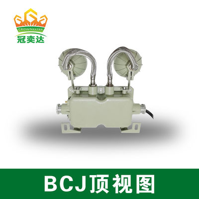 Lampu darurat tahan api yang dipasang di dinding/tepi dengan aluminium kelas laut dan 2*3Watt