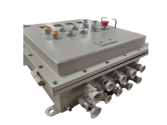 Disesuaikan Ledakan Proof Panel Kontrol kotak distribusi Dengan IP66 Perlindungan Dan Marine Grade Aluminium kandang 225A