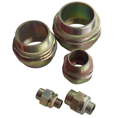 Perak Kuningan 6-12mm Clamping Ex Proof Gland permukaan halus