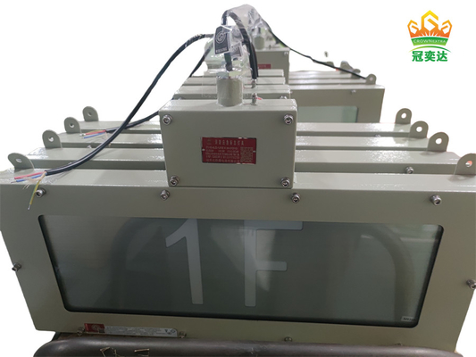 Lampu darurat tahan ledakan yang dapat disesuaikan untuk server dipasang di dinding IP66