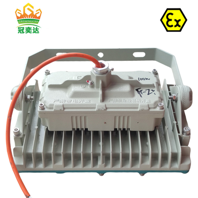 Ex Lampu banjir LED tahan api dengan drive MEANWELL untuk lingkungan yang keras 170lm/watt 295V