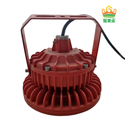 Ledakan Proof Bay Lampu Dengan ATEX IECEx RoHS IP66 Anti korosi untuk industri Laut 170lm / watt 90-295V
