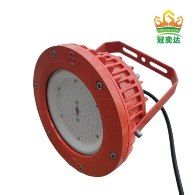 IP66 Sertifikasi ATEX Led Proof Led High Bay Light Untuk Lingkungan Pertambangan Minyak Gas Kimia Efisiensi 160lm/w