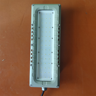Lampu linier Led Ex-Proof ATEX IEC RoHS IP66 WF2 kelas laut Aluminium 100lm/w 295v 80watt untuk Zona 1,2,21,22