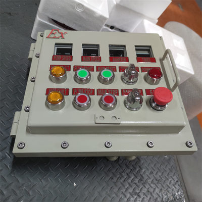 Kotak persimpangan tahan api bersertifikat ATEX RoHS OEM luas tersedia AC220/380V