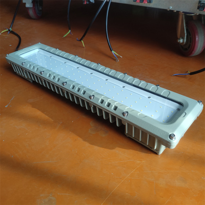 Pencahayaan LED tahan api Ex d ditandai 50-90W IP66 WF2 Langit-langit/Lantai gantung/Flanges Mount