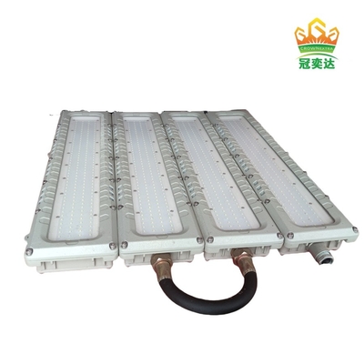 ExProof Lampu LED tahan api Lampu lepas pantai ATEX IECEx disetujui untuk Zona Berbahaya Kecerahan dengan MEANWELL Driver 100W