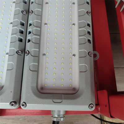 ExProof Lampu LED tahan api Lampu lepas pantai ATEX IECEx disetujui untuk Zona Berbahaya Kecerahan dengan MEANWELL Driver 100W