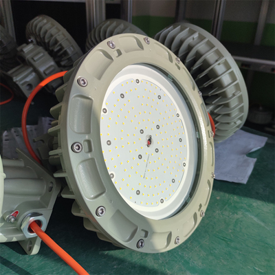 ATEX Ex-Proof safety LED Lighting High Bay Waterproof IECEx RoHS bersertifikat untuk industri kimia berbahaya 3500lm 170W
