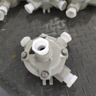 Kotak Sambungan Antarmuka Ganda Tahan Ledakan ATEX Sta/Aluminium Tahan Air dengan Peningkatan Keamanan IP66