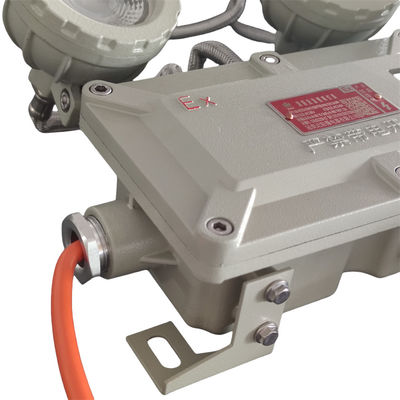 Lampu darurat tahan ledakan tahan api paduan aluminium tahan api untuk area penyimpanan bahan bakar penerbangan