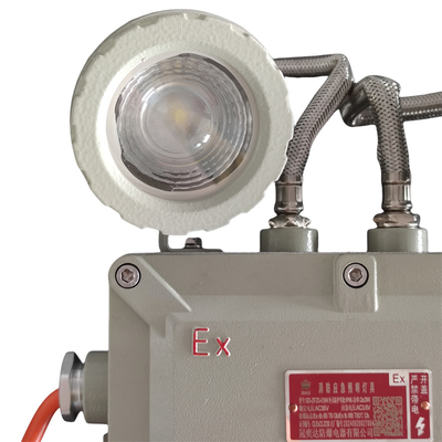 Zona Berbahaya 1 Lampu tahan ledakan industri IP66 WF2 5 Watt 90-180 menit