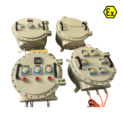Panel kontrol tahan ledakan dengan perlindungan IP66 bersertifikat ATEX CNEX stainless steel