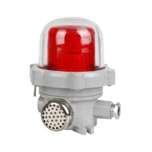 II 2 G Ex Db Eb IIC T6 Gb Lampu Indikator Blast Proof Merah Lampshade internal Dengan peringkat IP66