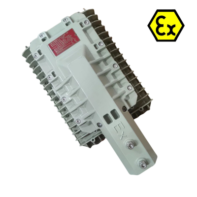 Atex Zone1 Lampu Led WF2 IP66 tahan api Aluminium Kelas Marinir Lampu Anti ledakan Daerah industri berbahaya 200watt