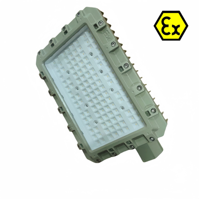 Atex Zone1 Lampu Led WF2 IP66 tahan api Aluminium Kelas Marinir Lampu Anti ledakan Daerah industri berbahaya 200watt