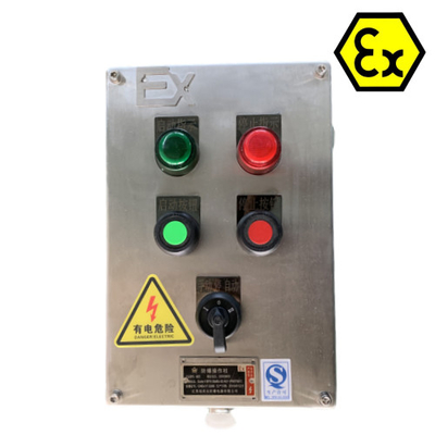 2mm Ex D E IIC T6 IP66 WF2 Flameproof Panel Distribusi Control Board