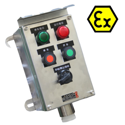 2mm Ex D E IIC T6 IP66 WF2 Flameproof Panel Distribusi Control Board