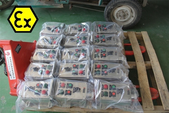 2mm Ex D E IIC T6 IP66 WF2 Flameproof Panel Distribusi Control Board
