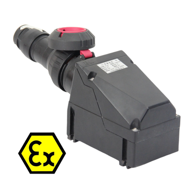 Anti Korosi IP66 WF2 Socket Proof Ledakan 380V 220V Disesuaikan