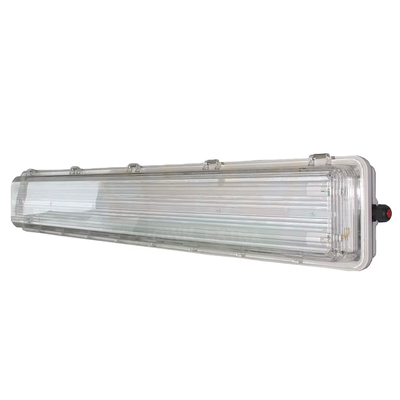 IP66 Lampu tahan api berbahan aluminium dipasang di dinding