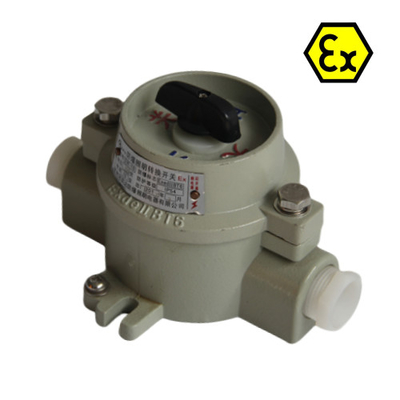 3 Phases Explosion Proof Light Switch Untuk Keamanan Industri Berbahaya