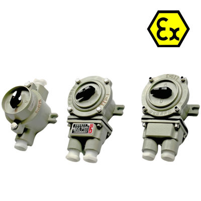 Pergantian tahan ledakan aluminium kelas laut 10A arus 50/60HZ tegangan untuk aplikasi industri