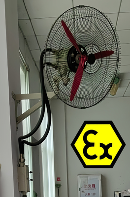 Spark Proof 4 Inch Explosion Proof Exhaust Fan Untuk Ventilasi