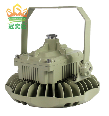 IP66 Sertifikasi ATEX Led Proof Led High Bay Light Untuk Lingkungan Pertambangan Minyak Gas Kimia Efisiensi 160lm/w