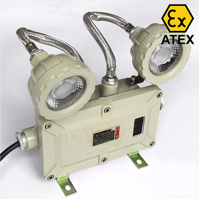 120\u00b0 Angle Beam Exdb Flameproof LED Emergency Light Dengan Efisiensi Cahaya 100lm/W