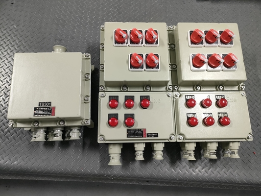 Panel Kontrol Listrik IP66 ExD IIC T6 Gb Aluminium