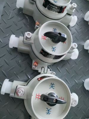 220V / 380V Ledakan Proof Elektro Selector Switch Dengan WF2 Gray Zone 22