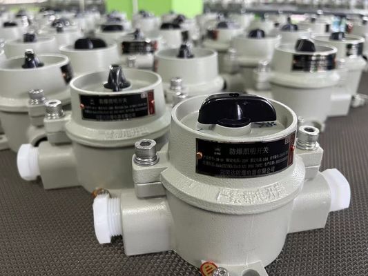 220V / 380V Ledakan Proof Elektro Selector Switch Dengan WF2 Gray Zone 22